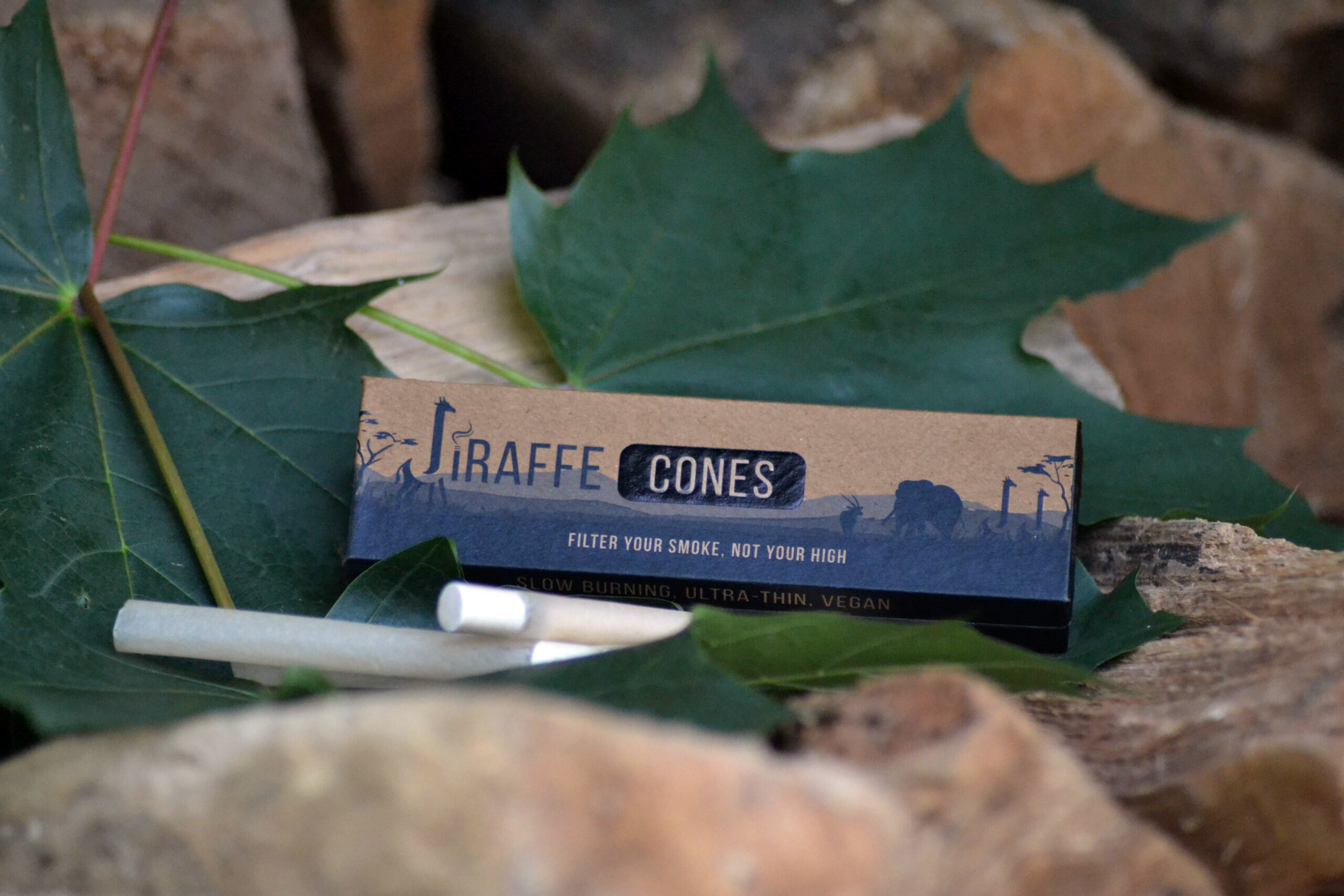 Premium filtered pre-rolled cones